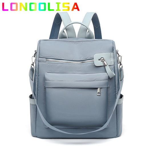 Women 3 In 1 Backpack Purse Large Capacity School Bookbags for Teenager Girl Fashion Trendy High Quality Rucksack Female Bagpack