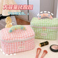 New Large-capacity Korean Wind Cotton Cosmetic Bags Females Travel Toilet Makeup Storage Pouch For Women’s Make Up Case Box