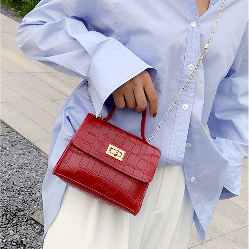 Fashion High-quality Shoulder Crossbody Bag for Women PU Leather Concise Handbag Female Designer Casual Chest Bag Messenger Bags