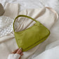 Women Nylon Solid Color Shoulder Bag Zipper Small Crescent Messenger Handbags Luxury Designer Handbag Retro Ladies Shoulder Bags