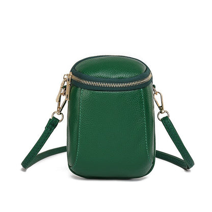 Fashion Small Crossbody Bags Women Mini PU Leather Shoulder Messenger Bag Ladies Phone Purse Zipper Bags Mini Clutch Bag