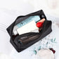 Clear Black Makeup Bag Travel Neceser Toiletry Cosmetic Organizer Bag Pouch Set Women Mesh Small Large Transparent Make Up Bag
