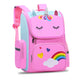 Primary School Students Backpack 3D Cartoon Children's Schoolbag New Kindergarten Bag for Girls Boy Cute Rainbow Mochila Escolar