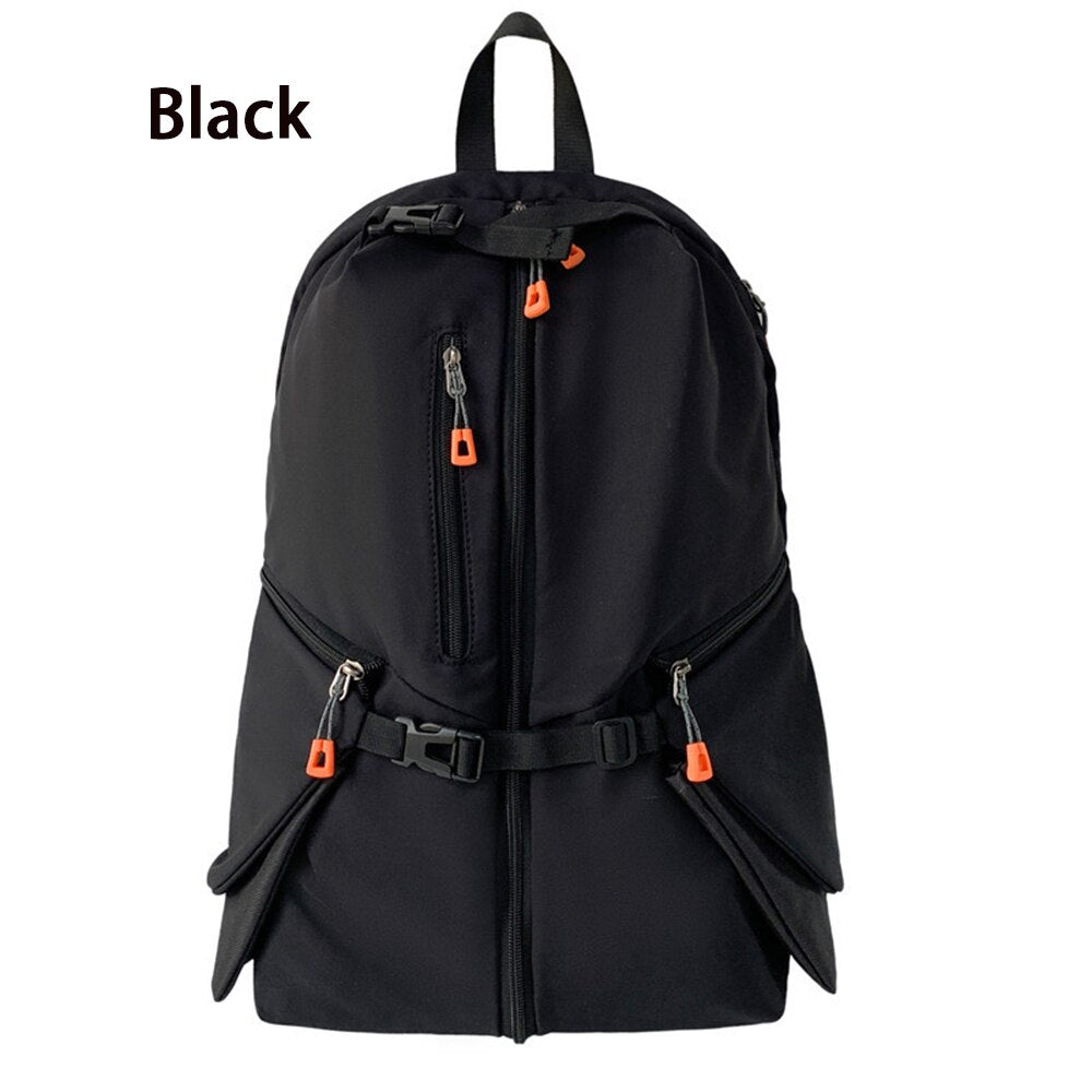 Backpack Men&#39;s Fashion Large-capacity Casual Backpack Outdoor Travel Bag College Wind College Student Schoolbag Female