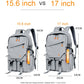 Male Mochila 15.6 16 17 Inch Laptop Backpacks Extra Large Anti-Theft Business Travel School Backpack Bag with USB Charging Port