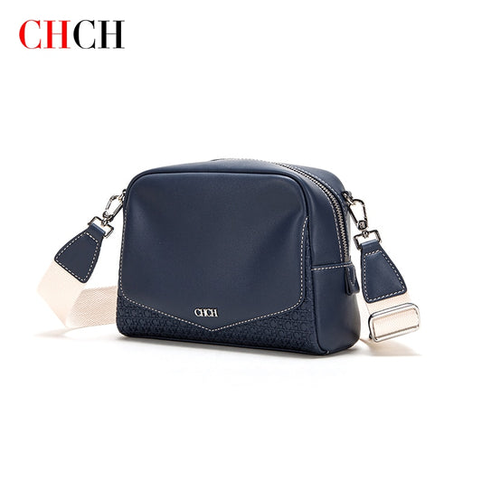 CHCH New Women&#39;s Retro Messenger Leather Mobile Phone Shoulder Bag Fashion Cow Leather Handbag