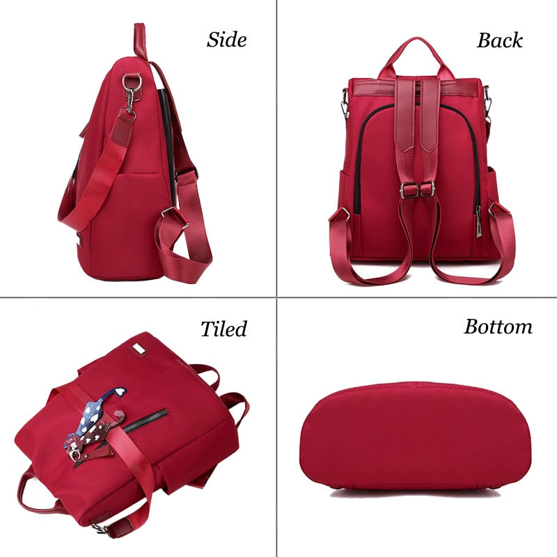 Oxford Ladies Backpacks Waterproof Women Bags Fashion Female Laptop Shoulder Backpack Retro Teenage Girls School Bags Lady Bags