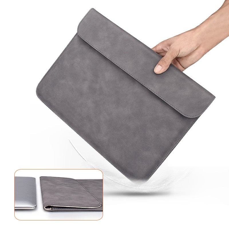 Best Laptop Sleeve Bag 13.3/14.1/15.6 inch Notebook Handbag Macbook Air Pro Case Cover Waterproof Side Carry Laptop Line Sleeve