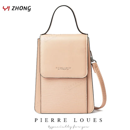 YIZHONG Mini Flap Handbags Women Bags Luxury Designer Phone Pocket Card Holder Tote Bag Multifunction Purses Bolsa Feminina