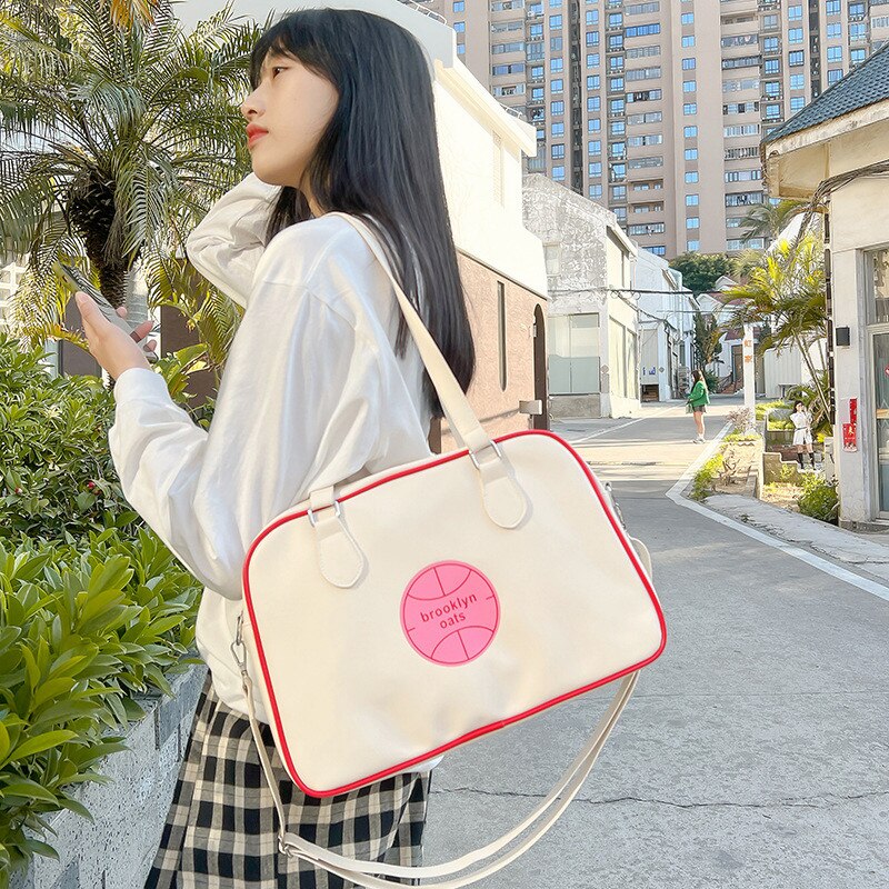 Women Kawaii Uniform Crossbody Bags Preppy Style Student College Schoolbag For Teenage Girls Fashion Shoulder School Bag Sac