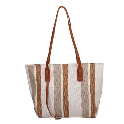 Women Large Capacity Canvas Shopping Bag Cloth Shoulder Bag Eco Handbag Tote Reusable Grocery Shopping Bags Casual Tote Hand Bag