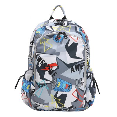Big Capacity Women Men&#39;s Oxford Laptop Backpacks High Middle School Boys College Book Bags 15.6&quot; Computer Travel  Out Door