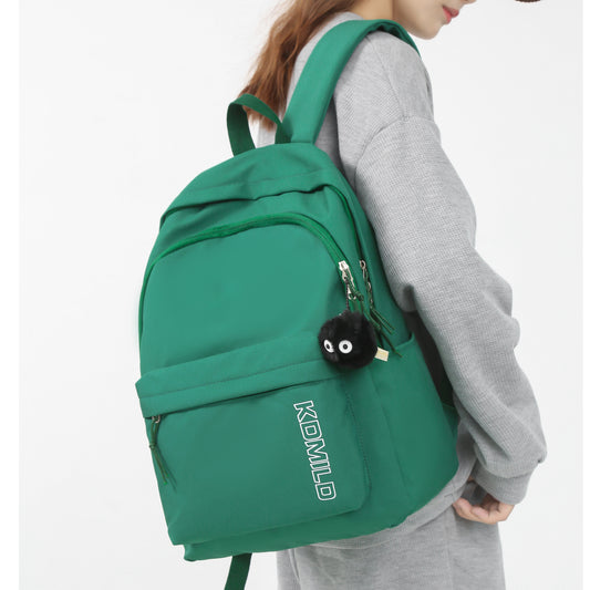 Girl Green Travel School Bag Women Cute Nylon Student Backpack Lady Leisure Book Bag Cool Female Laptop College Backpack Fashion