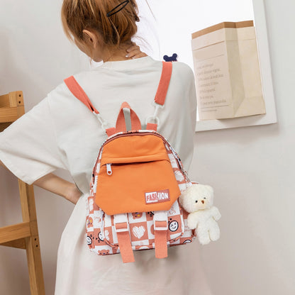 Fashion School Bags for Girls Teenage Student Multifunctional Kawaii Small Travel Shoulder Backpacks Ruckpack Mochila