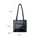 Vintage Zipper Women&#39;s Bag PU Leather Ladies Shoulder Bag Korean Style Small Female Handbags Bag Whole Sale