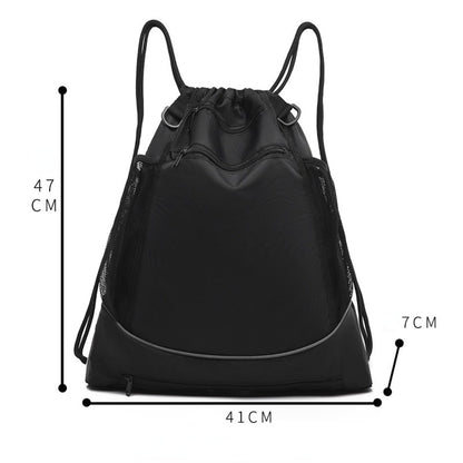 Portable Drawstring Basketball Backpacks Football Soccer Volleyball Ball Storage Bag Outdoor Sports Traveling Gym Yoga Backpack