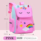 Primary School Students Backpack 3D Cartoon Children's Schoolbag New Kindergarten Bag for Girls Boy Cute Rainbow Mochila Escolar