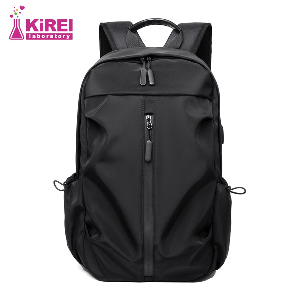 Men&#39;s backpack business computer bag USB charging travel large capacity waterproof anti theft student backpack