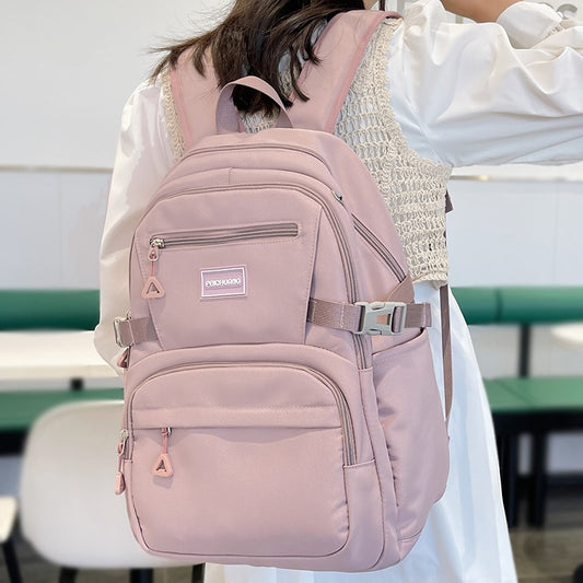 Cool Ladies Book Bag New Trendy Women Cute Student Backpack Fashion Kawaii Girl School Bags Female Laptop College Backpack Nylon