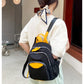 Fengdong woman small black backpack female casual mini backpack girl yellow travel sport backpack mobile phone bag book bag gift