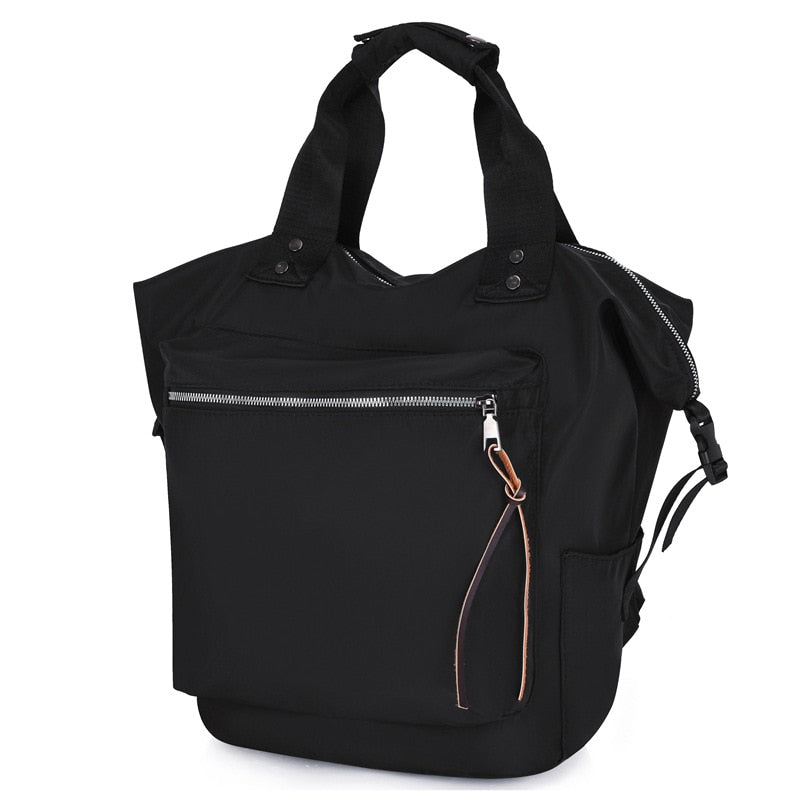 TTOU Casual Nylon Waterproof Backpack Women High Capacity Travel Book Bags for Teenage Girls Students Pink Satchel Mochila Bolsa