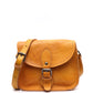 SC Vintage Genuine Leather Crossbody Handbags For Women Buckle Flap Saddle Bag Female Real Leather Casual Messenger Shoulder Bag
