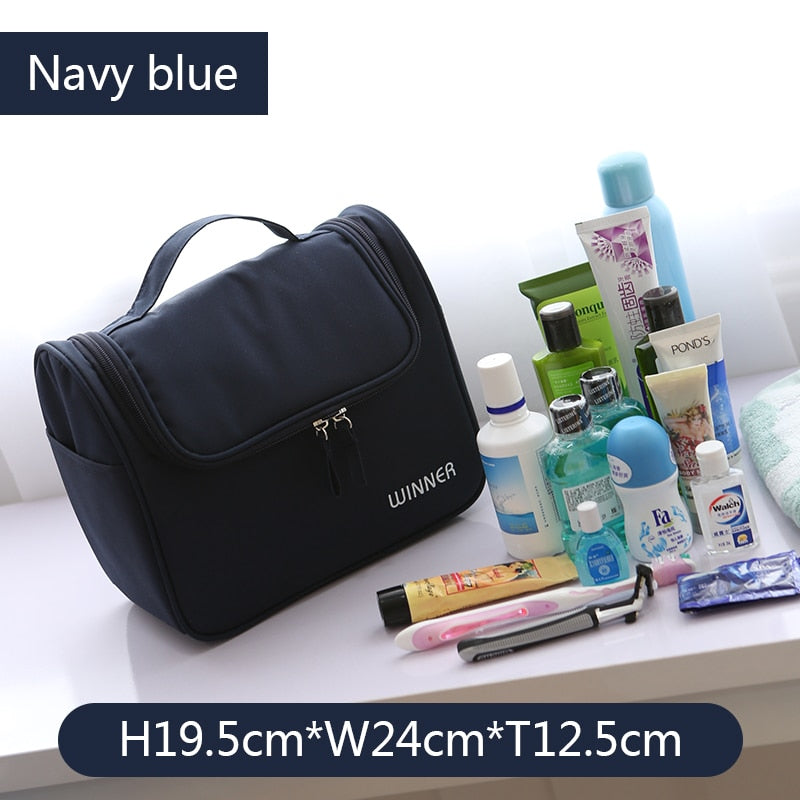 Women Makeup Bag Large capacity Bath storage Bag Polyester Wash Bags Waterproof Travel Cosmetic Bag Organizer Case Toiletry Pack
