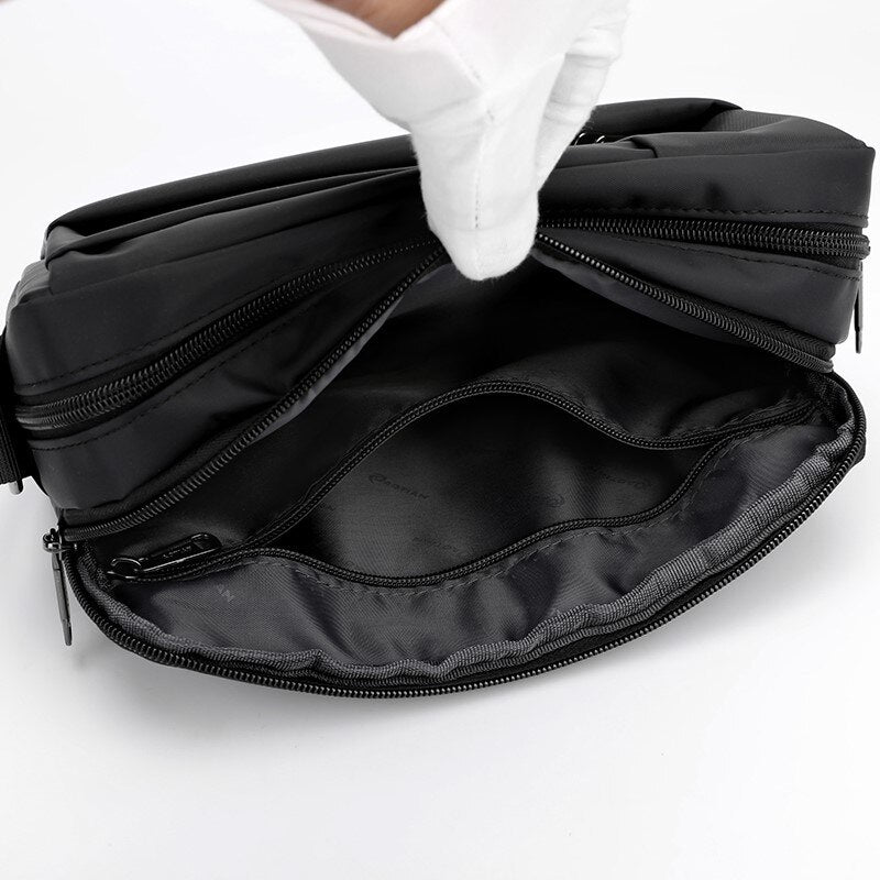 Man Waterproof Oxford Shoulder Bags Messenger Bag Luxury Handbags Male Vintage Travel Crossbody Bags For Men