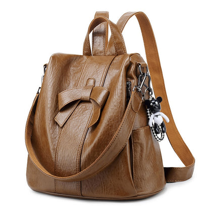 Anti-theft Women&#39;s Luxury Bags Multi-purpose Bow Women Handbag Female Bag Backpack for Travel Back To School Mochila Femenina