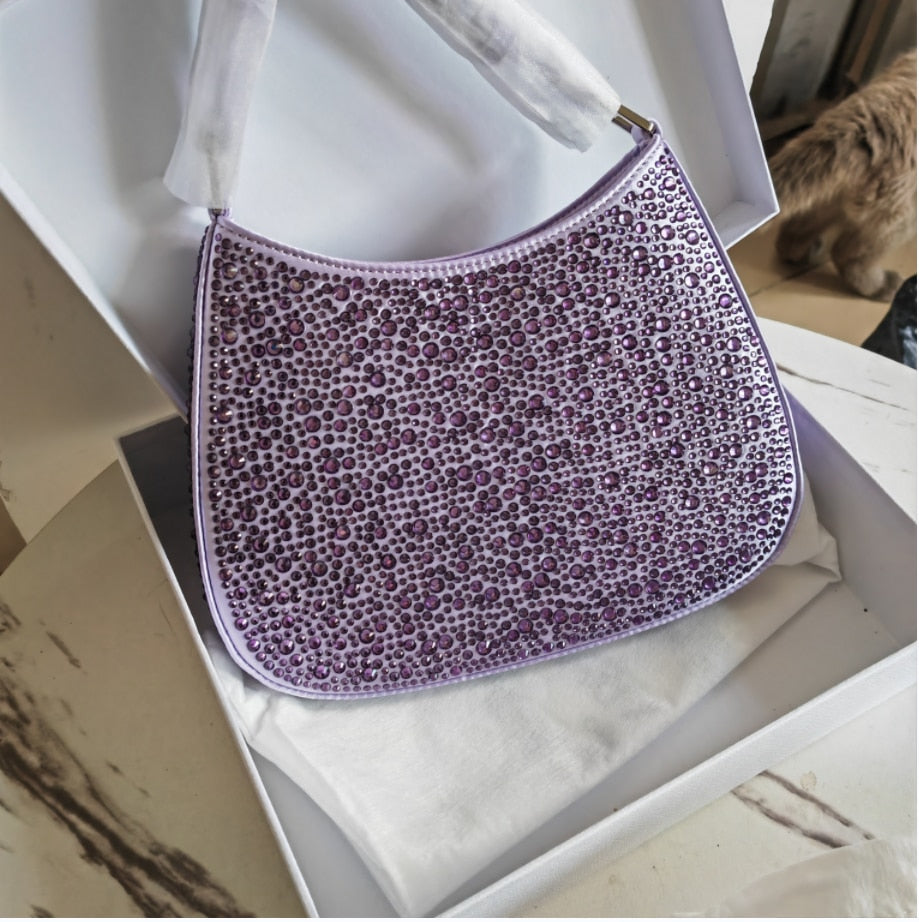 Ladies Shoulder Bags Dust bag with box Underarm Bags Crescent Bags Shoulder Bags  Bags  Handbags Crossbody Bag women&#39;s bag