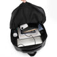 Hi-Q Men Backpack PU Leather Bagpack Large laptop Backpacks Male Mochilas Casual Schoolbag For Teenagers Boys Brown Black