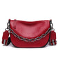 100% Genuine Leather Women Handbag Women Bag Fashion Chains Cowhide Female Shoulder Bag Designer Small Ladies Crossbody Tote bag