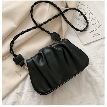 Women PU Leather Messenger Bags Fashion Plated Hasp Litter Handbags Mujer Crossbody All-match Shoulder Elegant Flap Bag Ulzzang