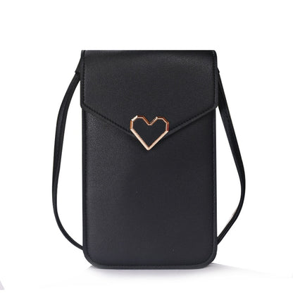 Women&#39;s Small Crossbody Shoulder Bags PU Leather Female Cell Phone Pocket Bag Ladies Purse Card Clutches Wallet Messenger Bags