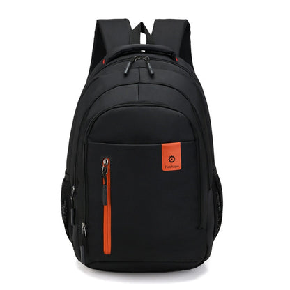 Waterproof Travel Backpacks for Men Polyester Large Capacity 15.6 Laptop Fashion Rucksack Zipper Bag Girls and Boys School Bags