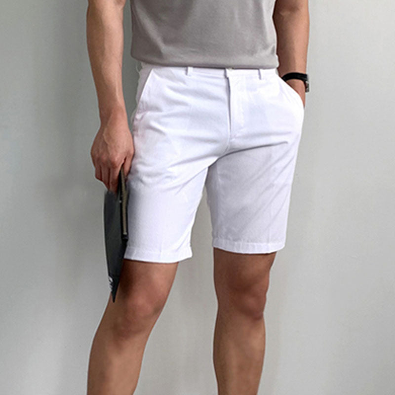 xiangtuibao - Gentleman elegant casual shorts Mens pants