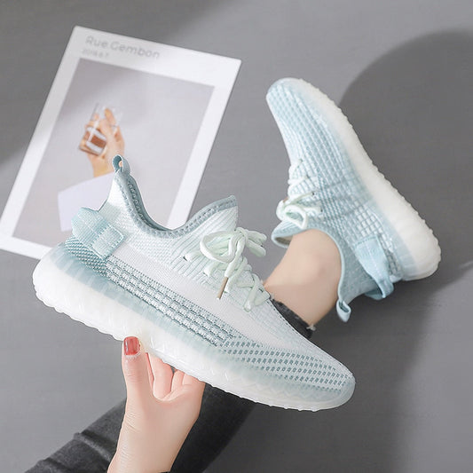 xiangtuibao   New Fashion Colors Women Mesh Shoes Breathable Fashion Lady Shoes Comfortable Nice Female Shoes With Soft Sole